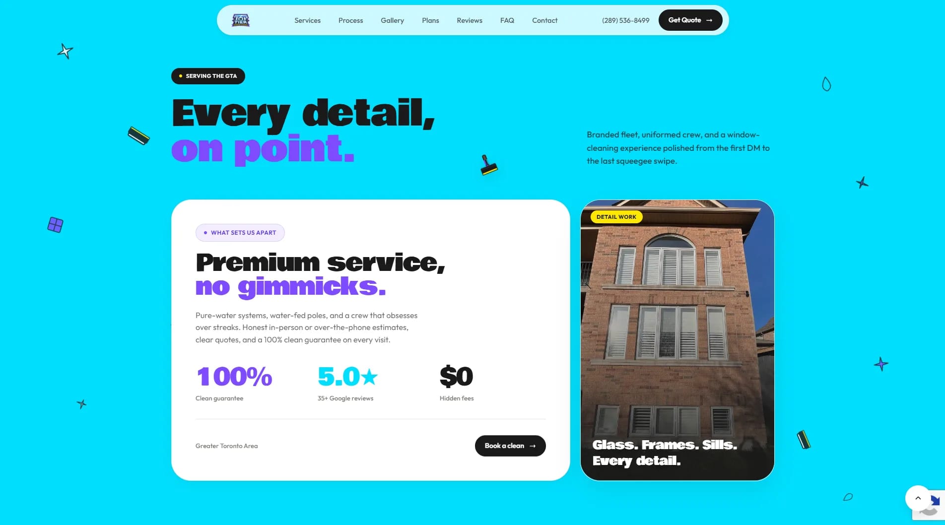 Top Tier Window Cleaning website — screen 9