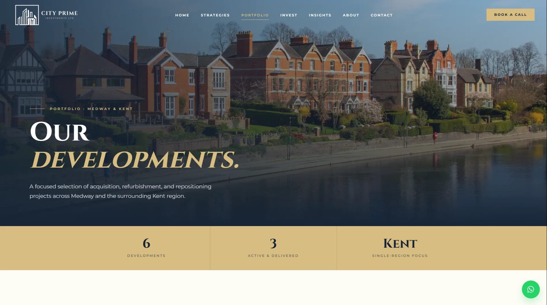 City Prime Investments website — screen 11