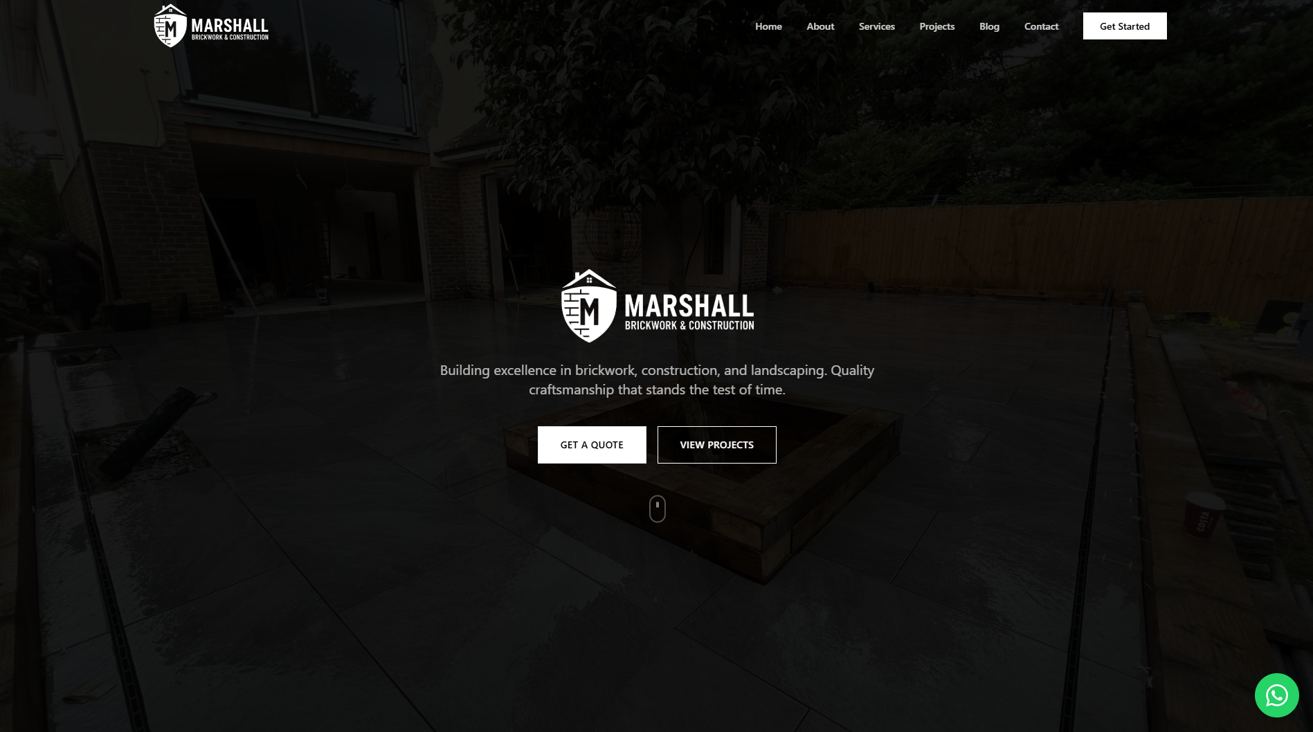Marshall Brickwork & Construction screenshot