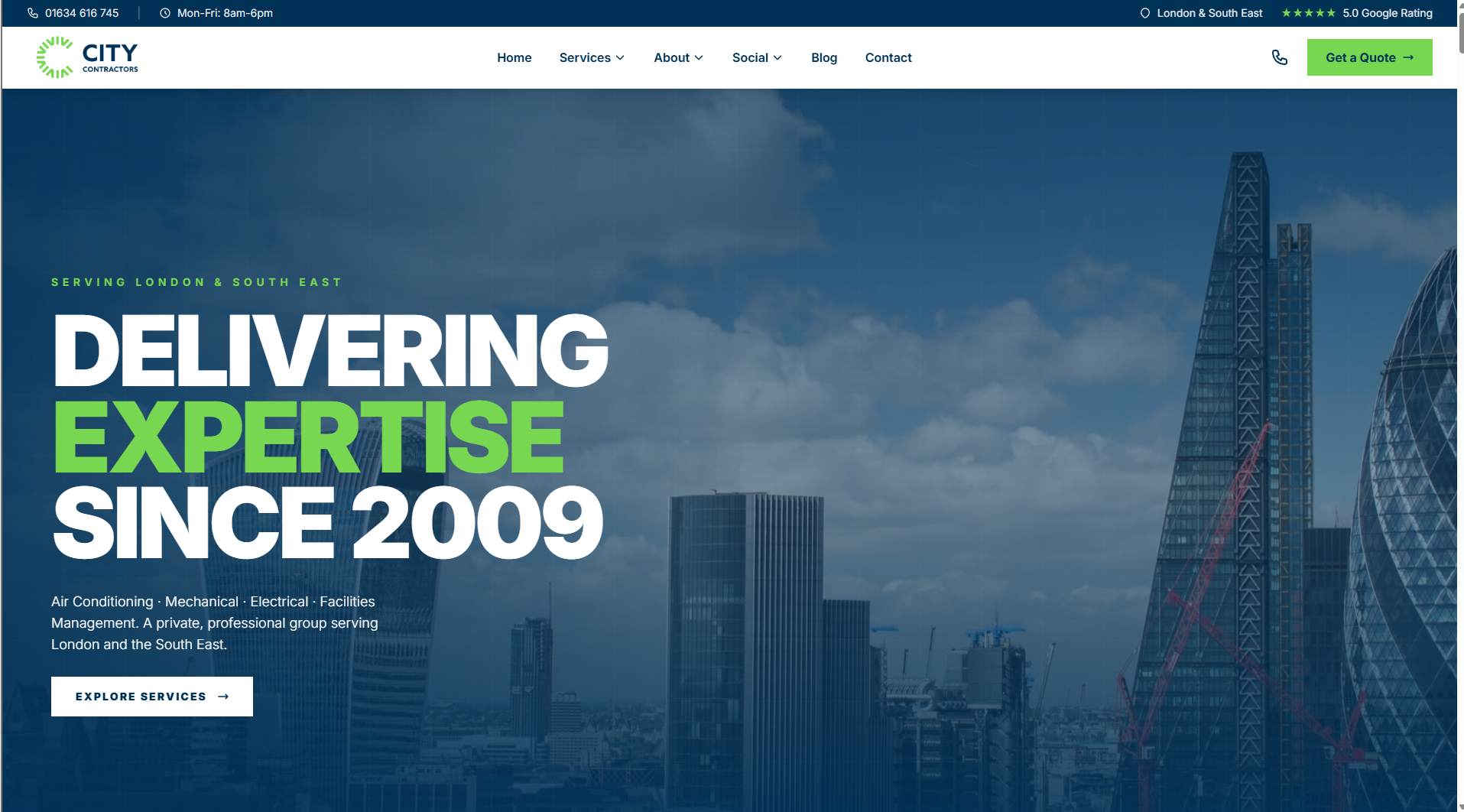 City Contractors screenshot